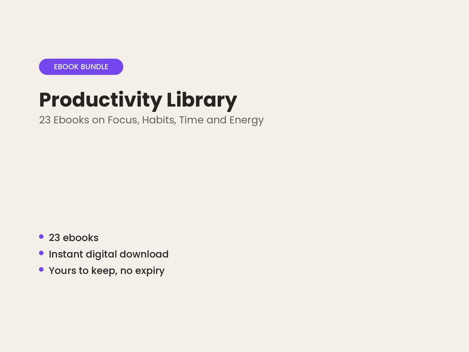 Productivity Library