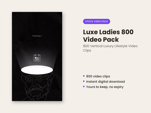 Luxe Ladies: 800 Vertical Luxury Lifestyle Stock Video Clips
