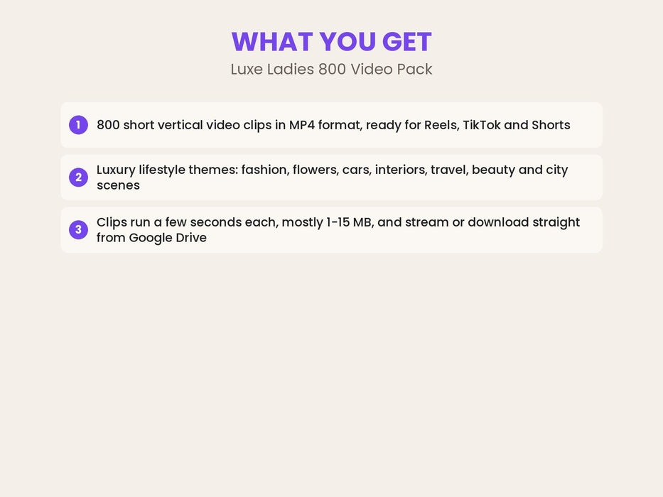 Luxe Ladies: 800 Vertical Luxury Lifestyle Stock Video Clips