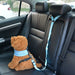 Pet Dog Car Vehicle Seat Safety Belt, Headrest Restraint Seat Straps, Adjustable Pet Safety Leads Backseat Leash for Dog Harness Collar Travel Daily Use, Dog Cat Seatbelts Black