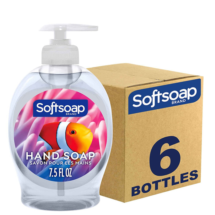 Softsoap Liquid Hand Soap, Fresh Breeze - 7.5 Fluid Ounce (Pack of 6)