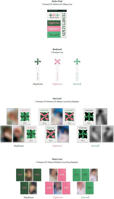 TOMORROW X TOGETHER TXT - the NAME CHAPTER : TEMPTATION Album (Daydream Ver.)