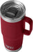 Rambler 20 Oz Travel Mug, Stainless Steel, Vacuum Insulated with Stronghold Lid, Black