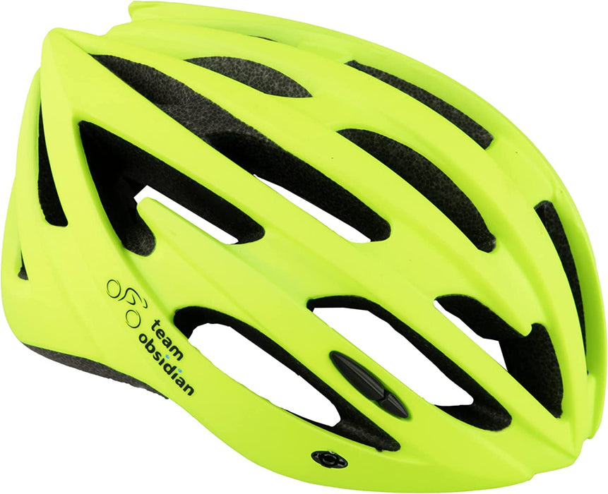 Team Obsidian Airflow Adult Bike Helmet - Lightweight Helmets for Adults with Reinforcing Skeleton - Unisex Bicycle Helmets for Women and Men - Comfortable and Breathable Cycling Mountain Bike Helmet