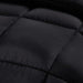 Comforter Duvet Insert - Quilted Comforter with Corner Tabs - Box Stitched down Alternative Comforter (King, Black)