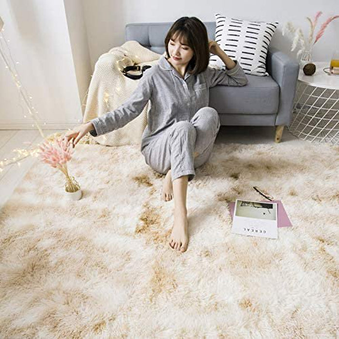5Ft X 8Ft Shaggy Area Rugs for Bedroom Living Room, Fluffy Rug Plush Decorative Rug for Indoor Home Floor Carpet