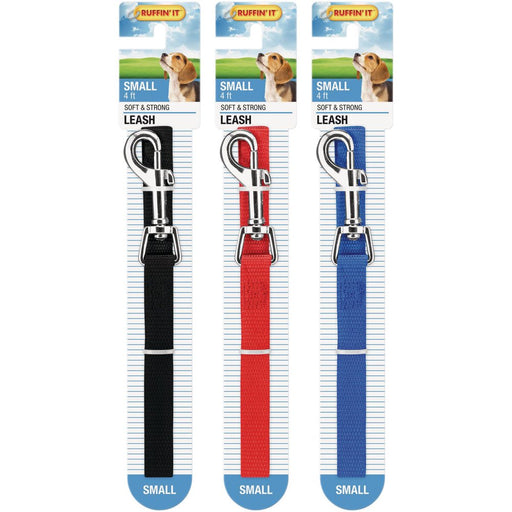 Ruffin' It 4 Ft. Nylon Small Dog Leash 31454