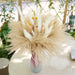 Dried Pampas Grass Boho Decor - 85 Pieces 17.5" Natural Fluffy Dried Flowers for DIY Decor Birthday Contains Pampas Grass & Pampas Flower & Reed Grass & Bunny Tail Grass & Craspedia