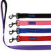 6Ft Dog Leash - Heavy-Duty Dog Leash with Padded Comfort Handle and Stainless Steel Fastener - Durable Dog Training Leash - 0.75 in Wide - Black Dog Leash