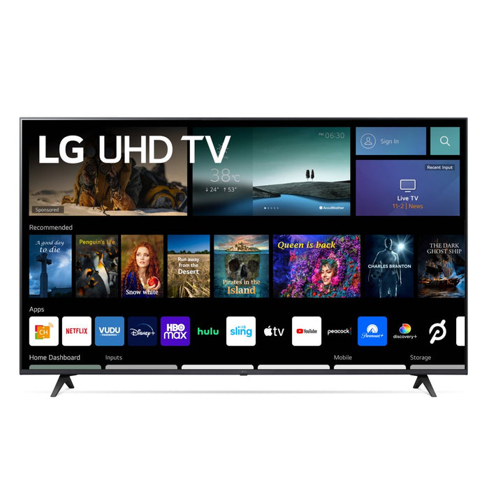 LG 55" Class 4K UHD 2160P Webos Smart TV 55UQ7070ZUE (2022 Model)