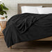 Microplush Fleece Blanket, Plush, Ultra Soft, Full/Queen, Black