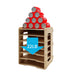 7 Tier Wood Office Paper Organizer for Desk Desktop File Holder Desk Letter Tray & A4 Paper Holder Document Storage