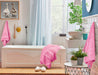 SPRINGFIELD LINEN 6 Pieces Set Towel Pink 2 BATH TOWEL, 2 HAND TOWEL and 2 WASHCLOTHS
