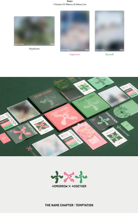 TOMORROW X TOGETHER TXT - the NAME CHAPTER : TEMPTATION Album (Daydream Ver.)