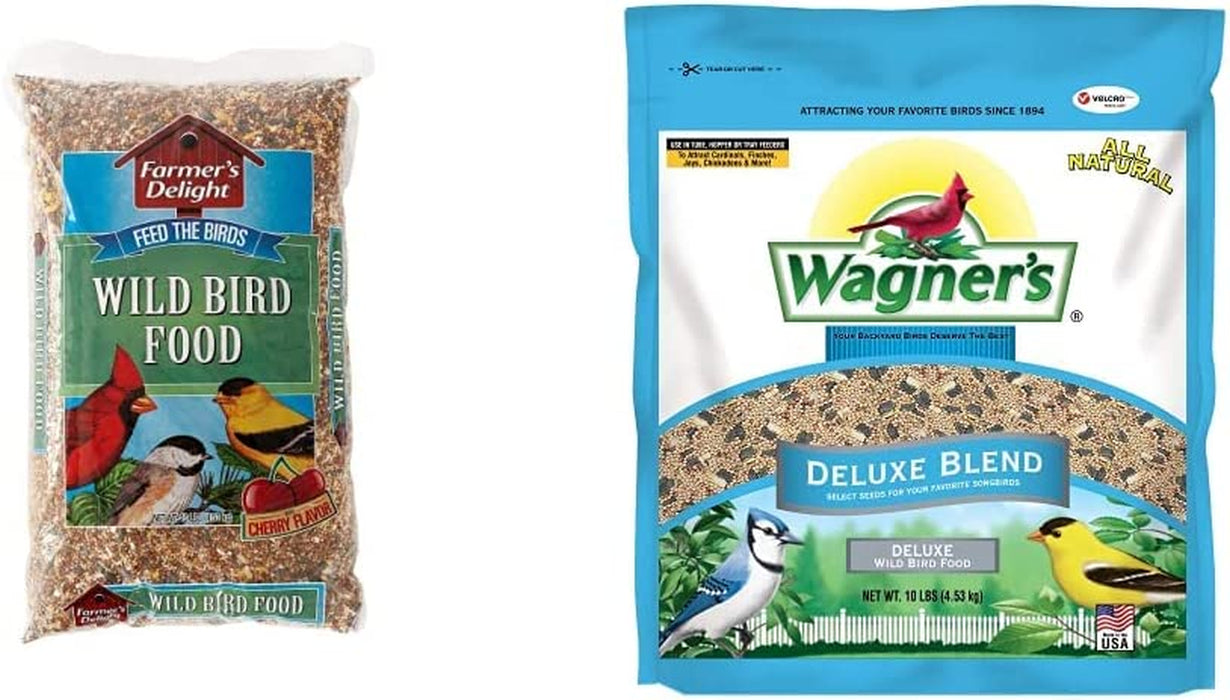 53003 Farmer'S Delight Wild Bird Food with Cherry Flavor, 20-Pound Bag