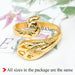8 Pcs Adjustable Knitting Crochet Loop Ring, Braided Knitting Ring Yarn Guide Finger Holder for Mother Grandma Thanksgiving Presents