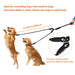 Double Dog Leash, TSV Dual Dog Walking Leash No Tangle 360° Swivel, Shock Absorbing Training Leash with Foam Soft Handle, Heavy Duty Dual Leash for Two Dogs, 70.87In Double-Head Pet Traction Rope