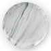 Fine round Gloss Dinnerware Dish Set, 16 Piece, Black and White Marble
