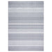 Wanda June Home Stripe Washable Area Rug, Light Grey, 3'9" X 5'5" by Miranda Lambert