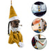 Home Decor 2PC Snoop on the Bent over Doll Family Garden Decoration Pendant