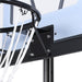 7-9.2 Ft. Height Adjustable Hoop Portable Basketball System Goal Outdoor Kids Youth with Wheels and Weighted Base