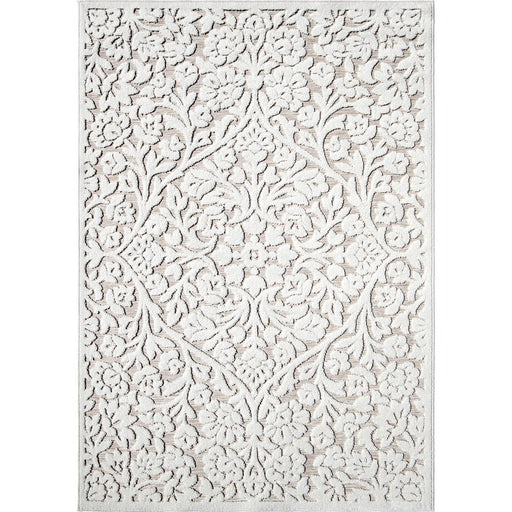 My Texas House Rosalie Rosalie, Transitional Transitional, Floral, Woven Area Rug, 5'2" X 7'6"