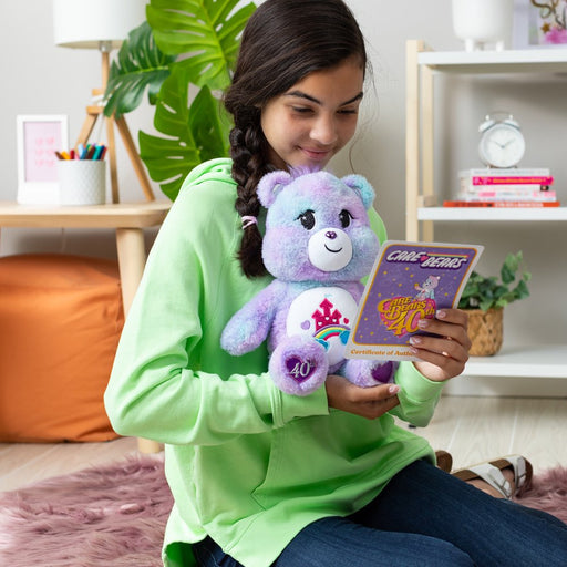 Care Bears Care a Lot Bear 40Th Anniversary Plush