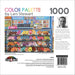Color Palette by Lars Stewart 1000 Piece Jigsaw Puzzle - Delicious Donuts Daily