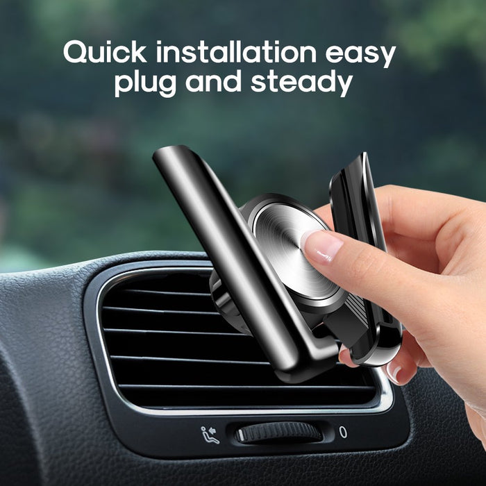 2021 Upgraded  Phone Car Holder with Stronger Vent Clip, Hands Free Cell Phone Holder for Car
