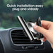 2021 Upgraded  Phone Car Holder with Stronger Vent Clip, Hands Free Cell Phone Holder for Car