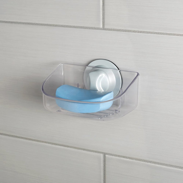 Clear Suction Soap Dish, Mainstays Power Grip