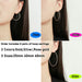 Cocamiky 9 Pairs Big Gold Hoop Earrings Set for Women Girls,Stainless Steel 14K Gold Plated Thin Hoops Rose Gold Silver Hypoallergenic Sterling Silver Post for Sensitive Ears Jewelry