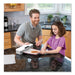 Fellowes Wire Desktop Organizer, 11 Section, Letter/Legal Files, 9" X 11.38" X 8", Black