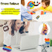 Easter Basket Stuffers Push Bubble Fidget Easter Toys for Kids, 4PCS Stress Relief Squeeze Sensory Toy Rainbow Silicone anti Anxiety Fidget Autism Toy Gift for Kids Easter Basket Stuffers Party Favors
