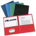 Avery Two Pocket Folders, Holds up to 40 Sheets, 25 Assorted Color Folders (47993)