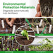 288 Cells Seedling Start Trays with Drain Holes,24 Pcs Peat Pots Seedling Pots Biodegradable,Seedling Starter Kit,Organic Germination Plant Starter Trays(24Xlabels,2Xtransplant Tools,24Pcsxtrays)
