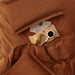 Bedding Comforter Set Queen Size, 7 Piece Boho Microfiber Bed in a Bag - Soft & Lightweight All Season Farmhouse down Alternative Comforter with Sheets for Women Men, Solid Burnt Orange