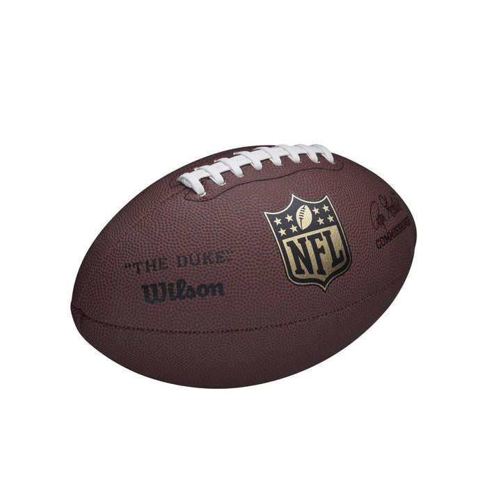 Wilson NFL "The Duke" Replica Composite Football, Size: Official