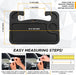 2 in 1 Car Steering Wheel Desk | Steering Wheel Tray for Laptop Car Mount with Pen Holder | Car Food Tray for Eating with Drinks Holder | Multipurpose Travel Car Accessories