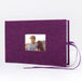 Photo Picture Album 4X6 300 Photos,Small Capacity Premium Leather Cover Wedding Family Photo Albums Holds 300 Horizontal Photos(Black)