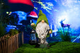Garden Gnomes Decorations for Yard with Lantern Solar Light, 13" Cute Large Moss Garden Sculptures & Statues Outdoor Lawn Ornaments Garden Gifts for Spring Front Porch Patio
