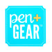 Pen+Gear 12 Pocket Spiral Poly Organizer, Black File Folders