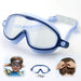 Kids Swim Goggles, Anti-Leak Anti-Fog Wide View Swimming Goggles for Boys Girls Children from 4 to 12 Years Old-Blue