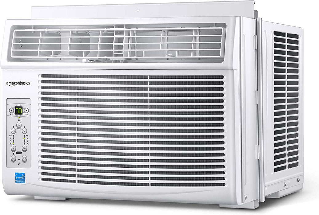 Window-Mounted Air Conditioner with Remote - Cools 250 Square Feet, 6000 BTU, Energy Star, Energy Star