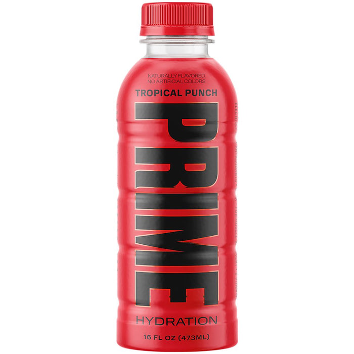 Hydration with BCAA Blend for Muscle Recovery Tropical Punch (12 Drinks, 16 Fl Oz. Each)
