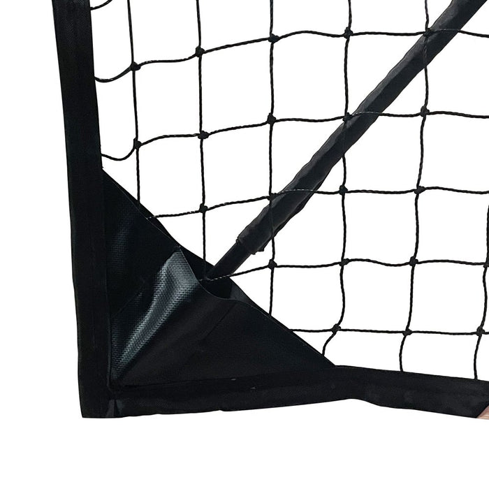 NBA Official 8’X10’ Folding Basketball Backstop Net, All-Weather, Black