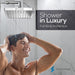 Shower Head - High Pressure Rain - Premium Quality Luxury Design - 1-Min Install - Easy Clean Adjustable Replacement for Your Bathroom Shower Heads (Luxury Polished Chrome, 6 Inch Square)