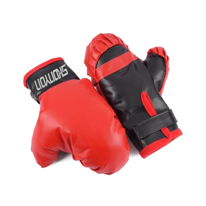 SKONYON Kids Punching Bag with Adjustable Stand and Boxing Gloves
