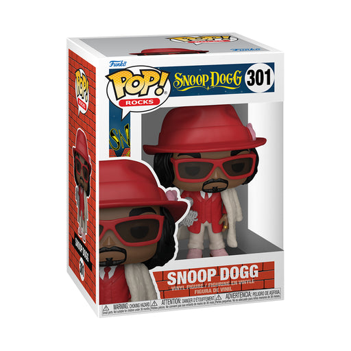Pop! Rocks: Snoop Dogg with Fur Coat Vinyl Figure