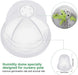 Plant Nursery Pots with Humidity Dome 4" Soft Transparent Plastic Gardening Pot Planting Containers Cups Planter Small Starter Seed Starting Trays for Seedling with 10Pcs Plant Labels，30 Sets